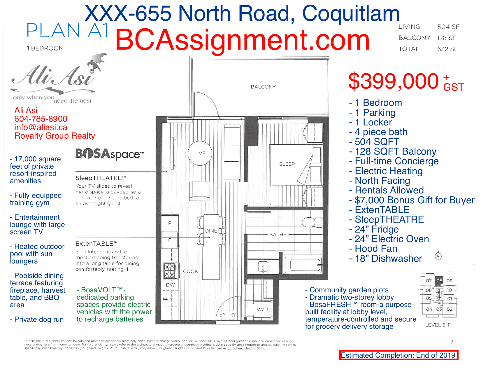 I have sold a property at *** 655 North RD in Coquitlam
